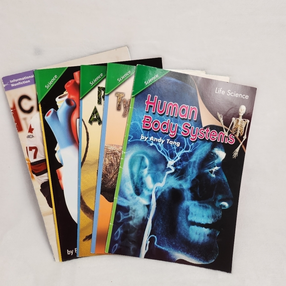 Bundle Of 5 Books Life, Earth Science Sports for Everyone